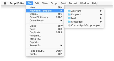 how to make a mac script