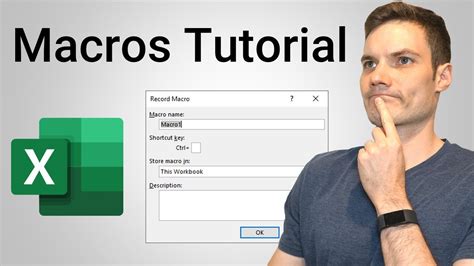 how to make a macro in excel for dummies