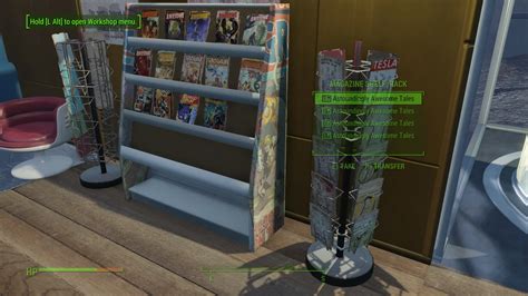 How To Make A Magazine Rack In Fallout 4