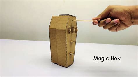 How To Make A Magic Box With Cardboard