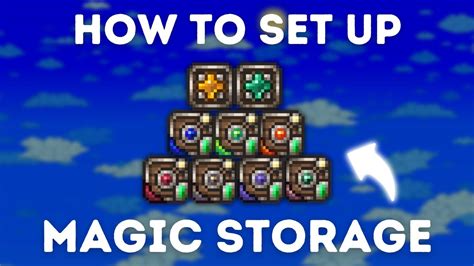 how to make a magic storage system in terraria