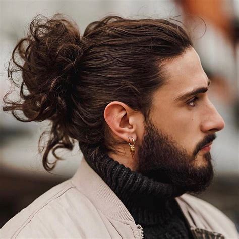 Free How To Make A Man Bun With Curly Hair With Simple Style