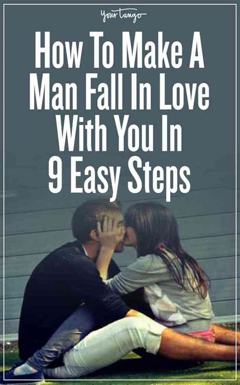 how to make a man fall in love message
