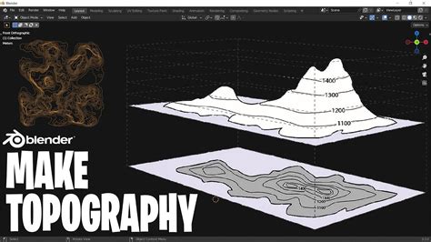 how to make a map in blender