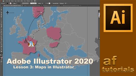 how to make a map in illustrator
