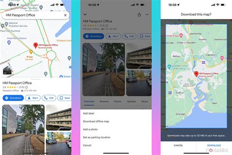 how to make a map offline google maps