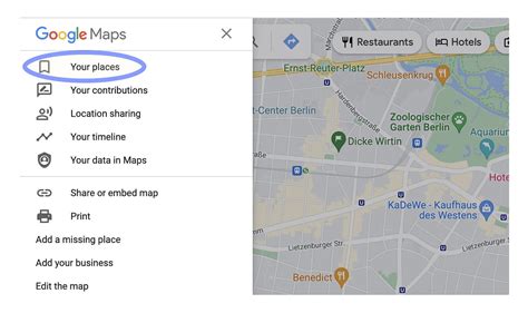 how to make a map on google slides