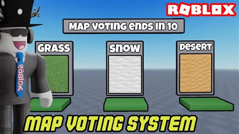 how to make a map vote system in roblox studio