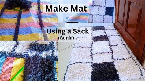 How To Make A Mat Using Gunia
