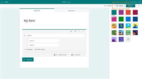 Create Microsoft Form