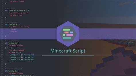 how to make a minecraft script