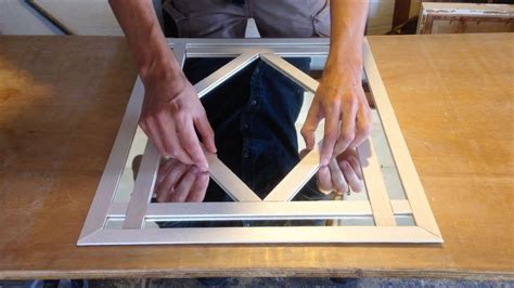 How To Make A Mirror Frame Silver