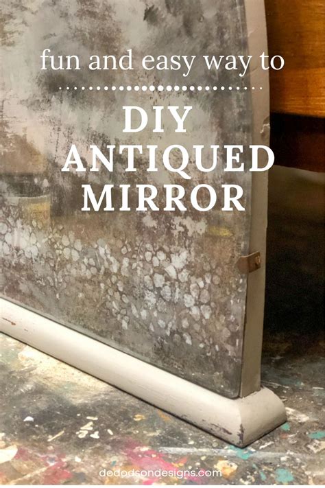 How To Make A Mirror Look Rustic
