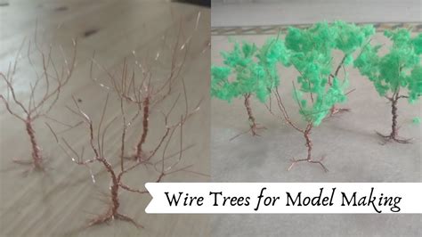 How To Make A Model Tree Out Of Wire