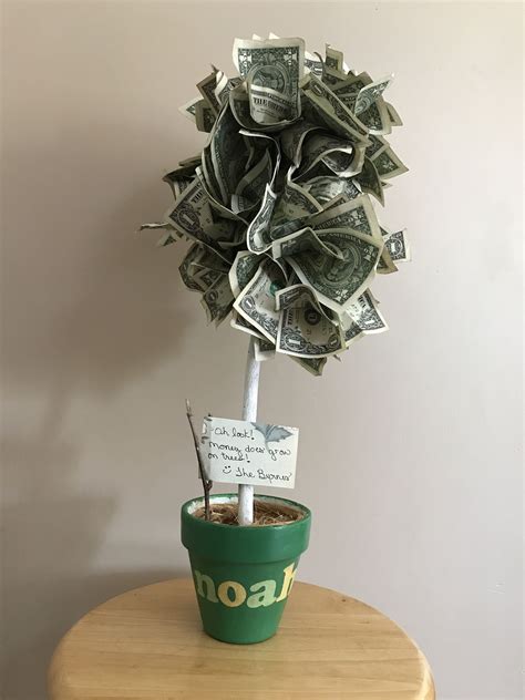 how to make a money tree with styrofoam without