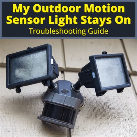 how to make a motion light stay on all the time