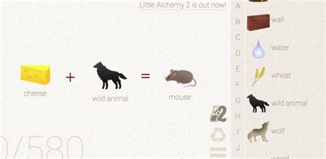 how to make a mouse in little alchemy