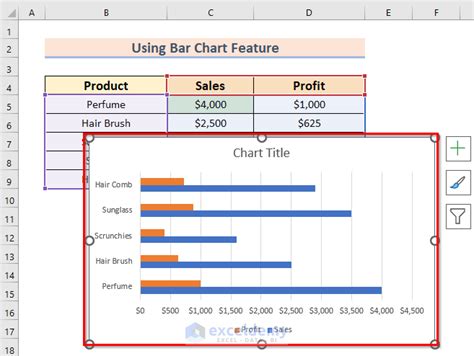 how to make a multiple bar chart in excel with 4 variables