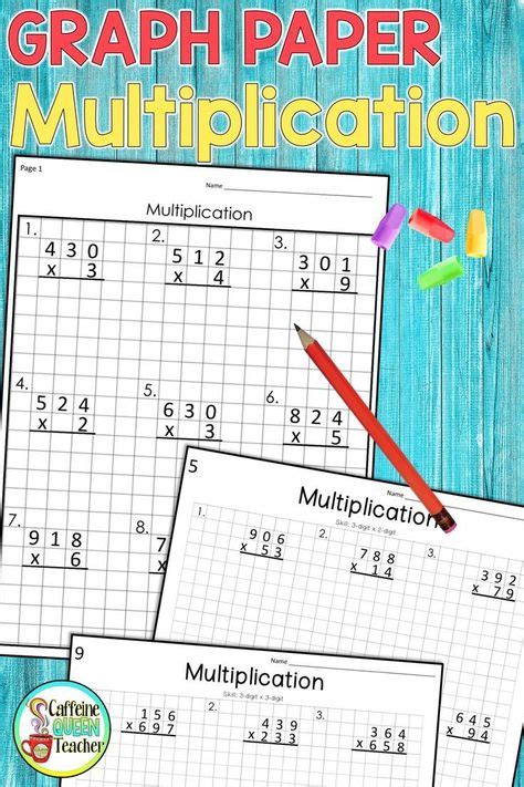 How To Make A Multiplication Chart Using Graph Paper