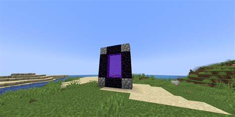 How To Make A Nether Portal In Minecraft Java Edition