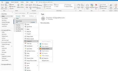 how to make a new folder in email account
