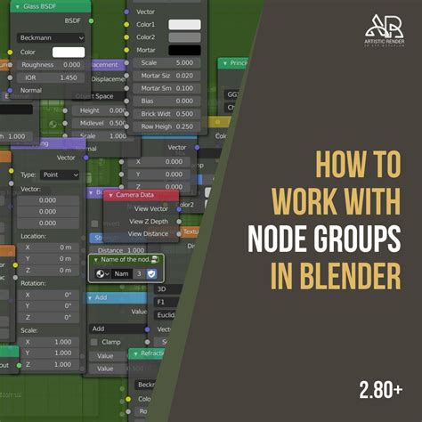 how to make a node group in blender