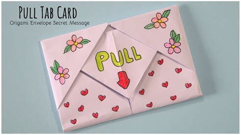 How To Make A Paper Pull Card