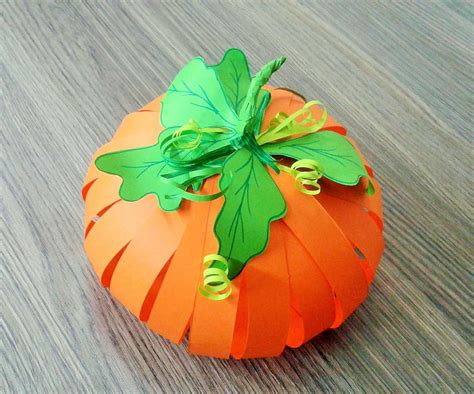 How To Make A Paper Pumpkin Stem