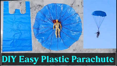 How To Make A Parachute Out Of A Plastic Bag And String