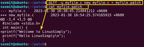 How To Make A Patch File In Linux