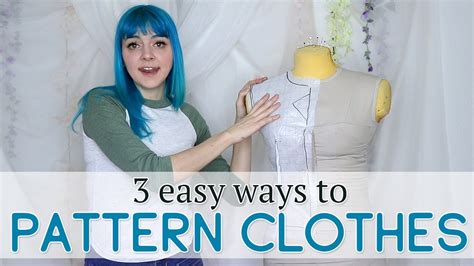 how to make a pattern from clothes