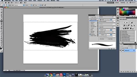 how to make a pattern into a brush in photoshop