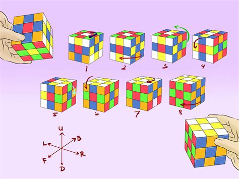 how to make a pattern on a rubik's cube
