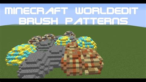 how to make a pattern with worldedit