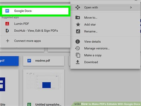 how to make a pdf on google docs iphone