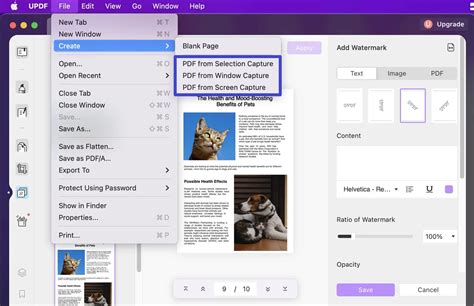how to make a pdf with no background