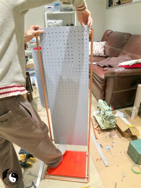 How To Make A Pegboard Stand
