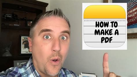 how to make a photo a pdf on iphone using notes