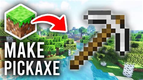 How To Make A Pickaxe In Minecraft