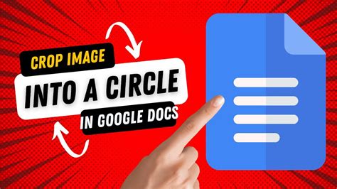 how to make a picture in google docs a circle