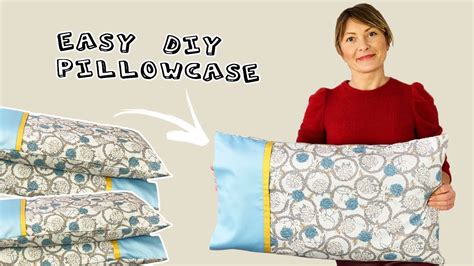 How To Make A Pillowcase Out Of A Sheet