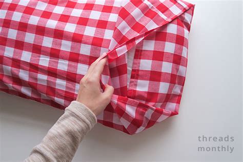 How To Make A Pillowcase With Flap