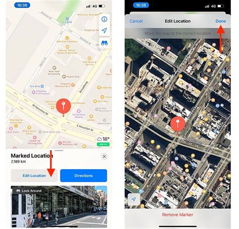 how to make a pin in apple maps