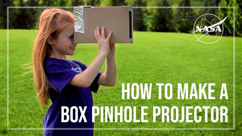 how to make a pinhole projector box