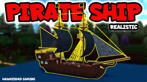 how to make a pirate ship in roblox studio