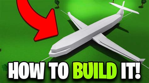 How To Make A Plane Roblox