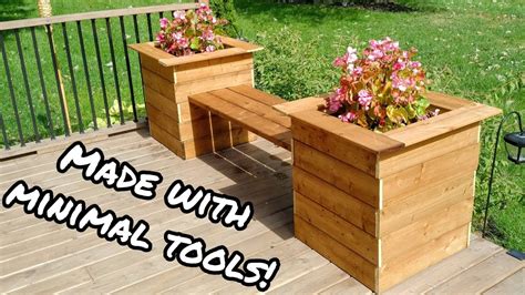 how to make a planter table