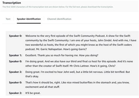 how to make a podcast transcript