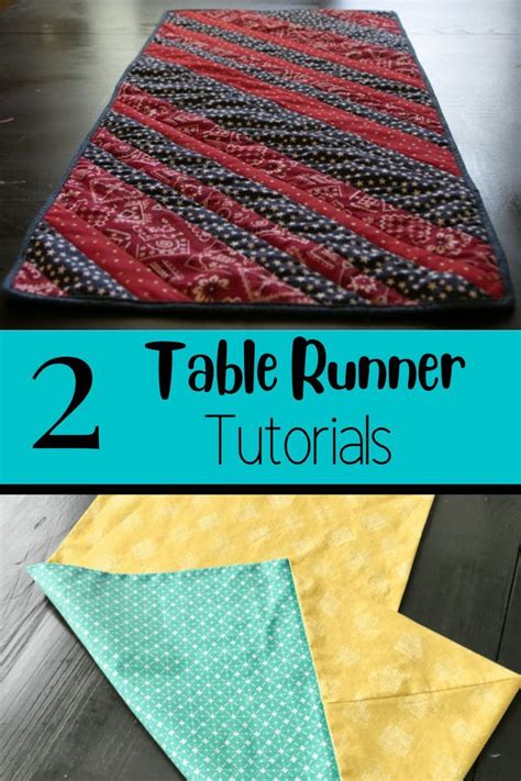 How To Make A Pointed Table Runner