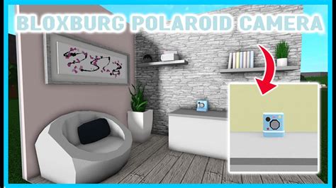 How To Make A Polaroid Camera In Bloxburg